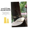 ORFOFE Plastic Tree Felling Wedges 4pcs Set for Logging and