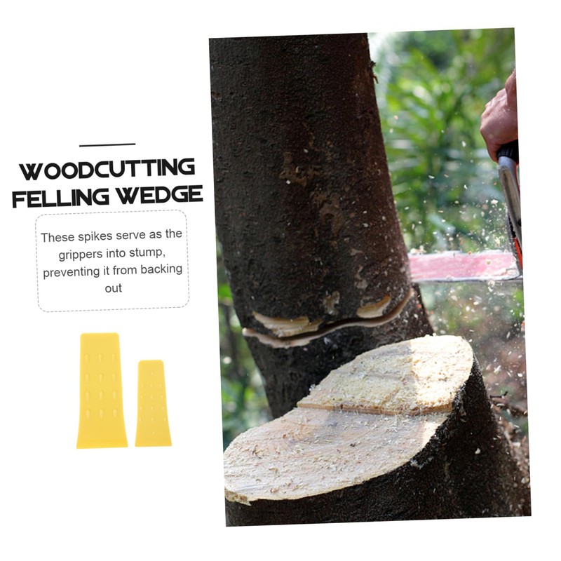 ORFOFE Plastic Tree Felling Wedges 4pcs Set for Logging and