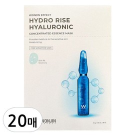 Wonjin Effect Miracle House Wonjin Effect Hydro Rise Hyaluronic Mask 20 sheets 10 sheets + 10 sheets 716759 / 미라클하우스 원진이펙트 하이드로 라이즈 히알루로닉 마스크 20매10매+10매 716759