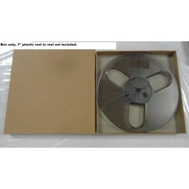 ACID FREE Empty BOX ONLY! Case Plastic Reel to NOT INCLUDED!1/4" tape 7" inch