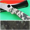 AOHOCA 2pcs G10 Camouflage Pattern Scale Slabs Handles Material,DIY Knife