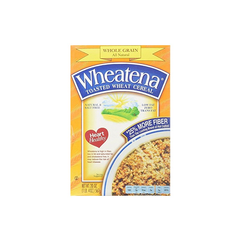 Wheatena Wheat Cereal, 20 Ounce - 12 per case.