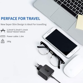 KFD Power Supply 5V 4A 20W Charger Charging Cable for Lenovo Miix 300 320-10ICR 10.1" 325 310 320 ADS-25SGP-06 80XF00BJGE 80X00lDGE 80XF00lDGE 300-10IBY 310-10ICR GX20K7GG4302 Ideapad 100S-11IBY 80R2