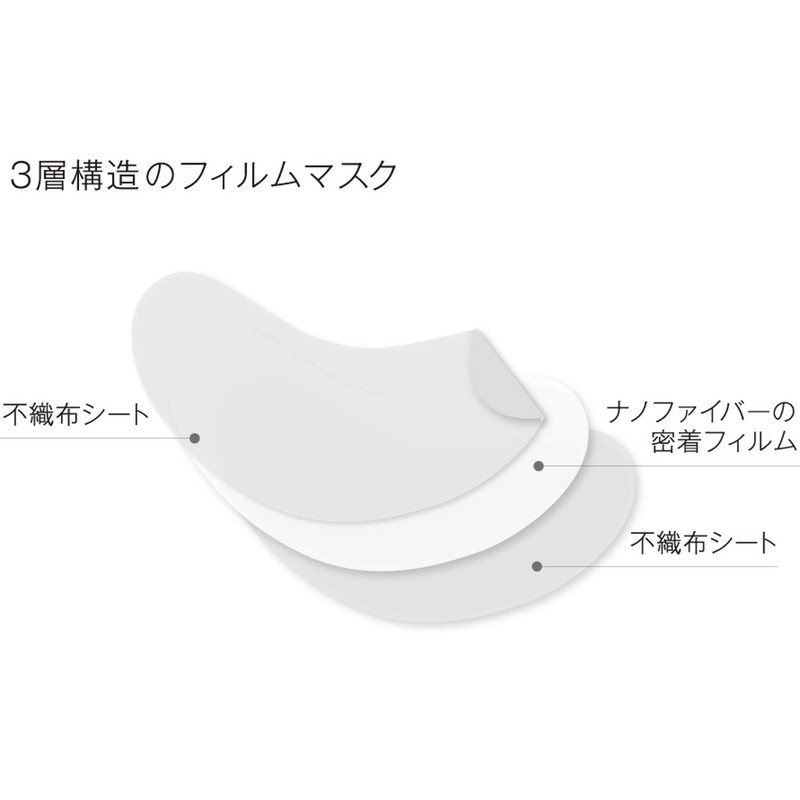 NANOPHY Moisturizing Oil Film Point Mask No Rose 4pcs