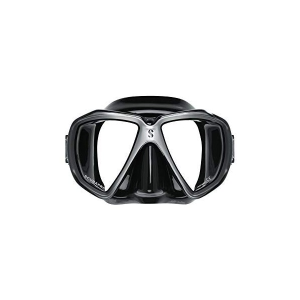 Scubapro Spectra Low Volume 2 Window Dive Mask (Silver/Black)
