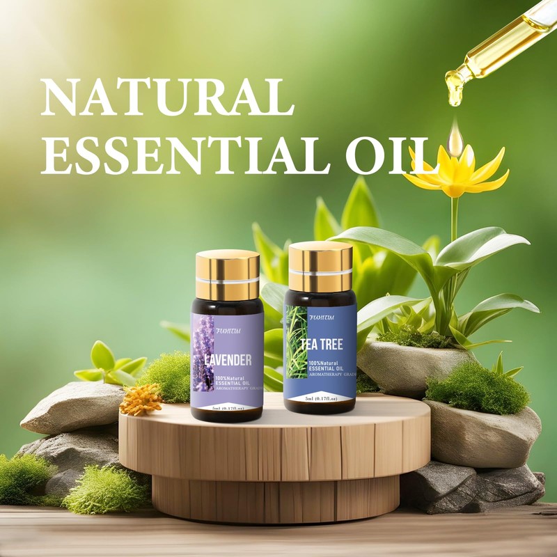 FUHITIM Essential Oil Set, Premium Essential Oils Gift Set for