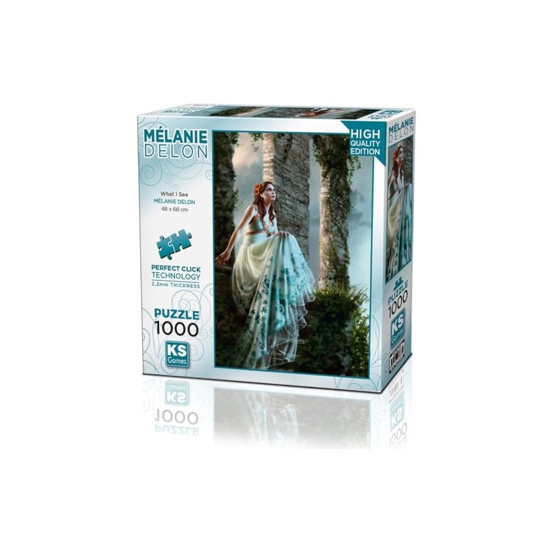 KS Games 20688 1000-Piece Jigsaw Puzzle, Colourless