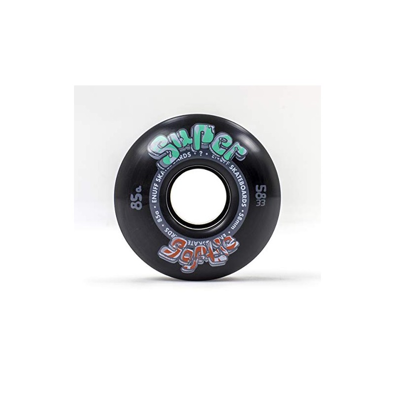 Enuff Skateboards Super Softie Wheels Unisex Adult Unisex ENU540 Black