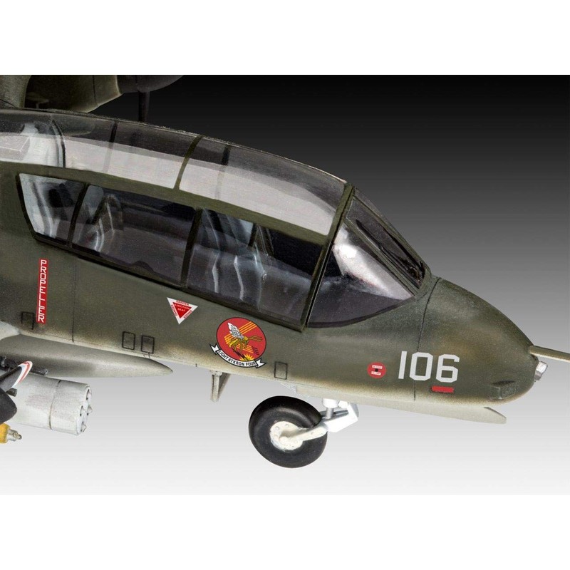 Revell 03909 12 Modellbausatz OV-10A Bronco im Maßstab 1:72, Level