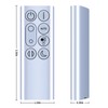 CLVIZCXOM Fan Remote Control Fit for Dyson TP7A TP06 TP07
