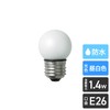 エルパ (ELPA) LED電球G40形 LED電球 照明 E26 昼白色相当 防水設計:IP65 LDG1N-G-GWP250