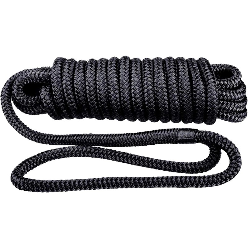 Amarine Made 4 Pack 1/2 Inch 25FT Double Braid Nylon
