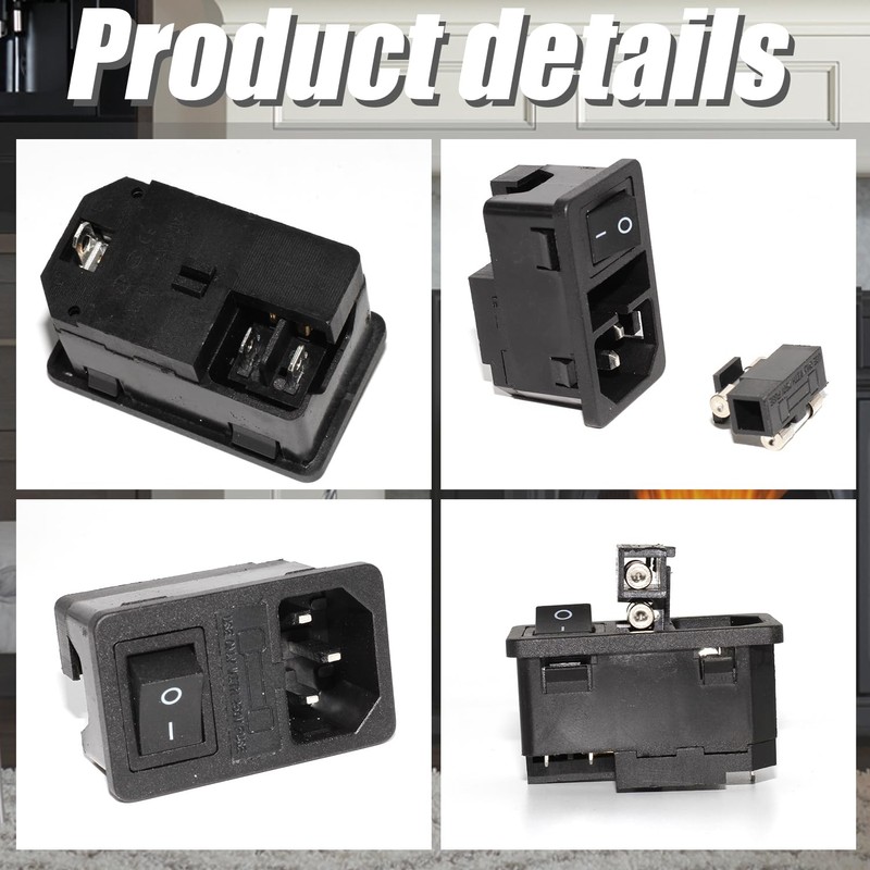 Main Power Switch Fit for ComfortBilt Pellet Stoves, Compatible with