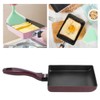 Frying Pan Smokeless NonStick Square Eggs Roll Aluminum Household Frying