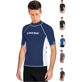 Cressi Rash Guard Men's Top, blue, xl