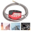 Tagout Cable Lock Adjustable Lockout Device Stainless Steel 4 Key