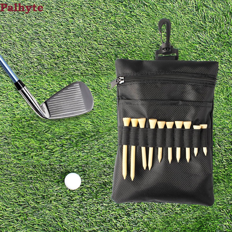 Palhyte Portable Golf Tee Pouch Bag, Golf Tee Ball Pouch
