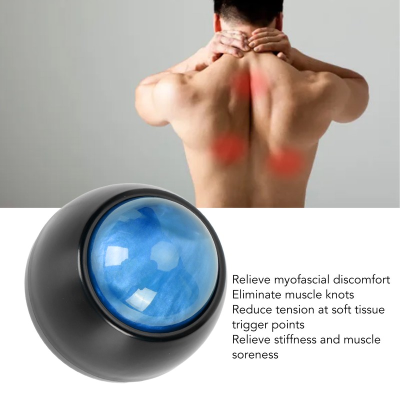 Mountable Muscle Massager Ball Suction Cup Reduce Fatigue Deep Tissue