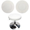 HuaLiSiJi Round Stool Covers 12-15.7 Inch/30-40cm Bar Stool Covers Velvet,