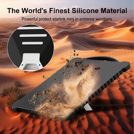 YNSZAS Starlink Mini Accessories Cover Protector, Portable Shockproof Military-Grade Protection Case for Starlink Mini Gifts Gear, Sticker Skin Sleeve Protective Stuff.