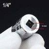 POWERTOOL Drive Socket Adapter 1/4" Hex Shank Socket Adapter Screwdriver