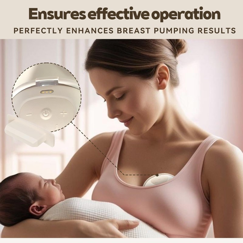 6pcs Breast Pump Spout Cap Compatible with eufy S1 Pro/S1/E10/E20,Breast