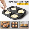 Yomvzake Air Fryer Muffin Pan, 2 Pack Cupcake Molds for