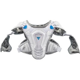 ZEROLYTE Lacrosse Shoulder Pad, Adult Small, White