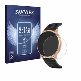 Savvies Screen Protectors for Nemheng G35 / Y33 1.32 Inch Ultra Transparent Pack of 6