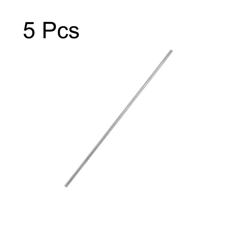 uxcell 2mm x 150mm 304 Stainless Steel Solid Round Rod