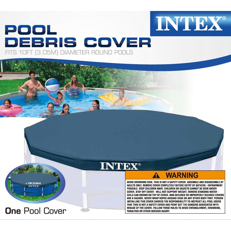 Intex 10' ft Round Diameter Swimming Pool Debris Cover