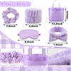 48 Pcs Sleepover Party Supplies for Girls Skincare Headband and