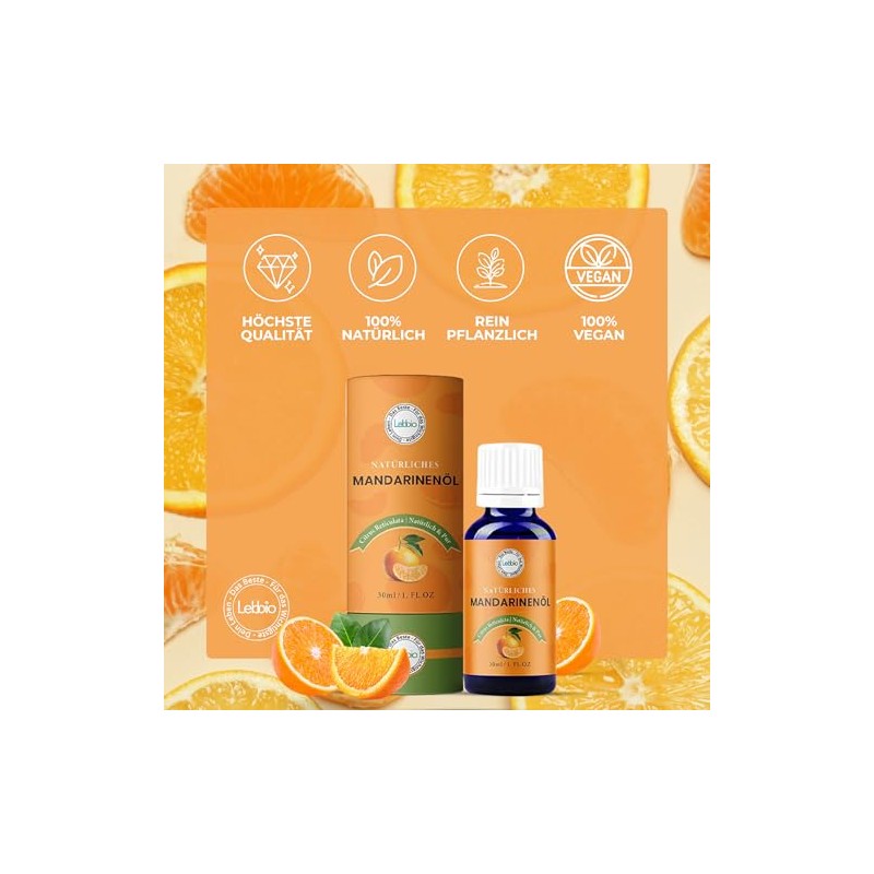 Lebbio Lebbio ?therische ?le (30ml, Mandarinen?l)
