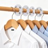 NQEUEPN 16pcs Clothing Rack Size Dividers, Clothes Size Separators 8
