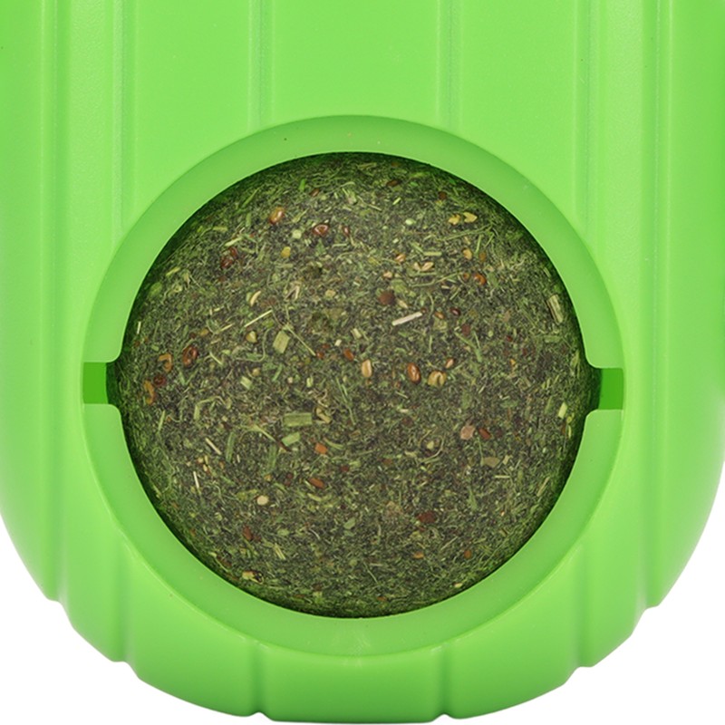 Wall Catnip Toy Teeth Cleaning Dustproof Adhesive Interactive Cat Chewing