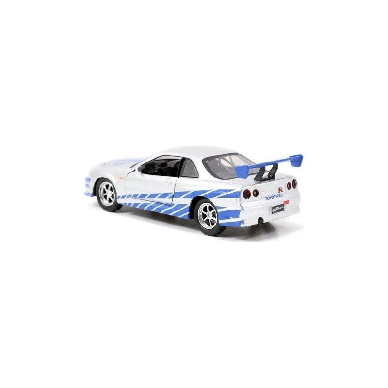 Nissan Skyline Gtr R34 Brian Rapido Y Furioso Jada 1:32