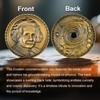 Einstein Commemorative Coin-Tribute to Genius,Symbol of Innovation & Curiosity, for