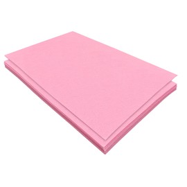 Stiff Felt Sheets, 11 Pcs Felt Fabric, 17.78×28.7cm Colour Felt for Crafts, Craft Felt Square for Sewing (Pink)