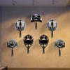 10 Pack Motorcycle Helmet Rack 180° Rotation Helmet Holder Wall