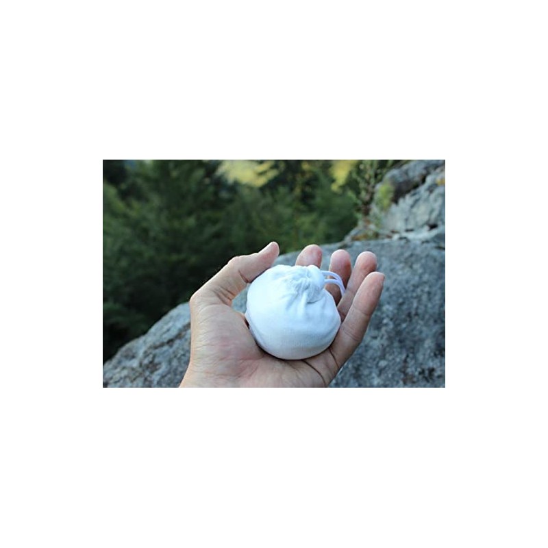 KletterRetter 75 g Refillable Chalk Ball for Climbers and Boulderers