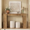 Tohomeor Entryway Console Table, Farmhouse Narrow Sofa Table Behind Couch,