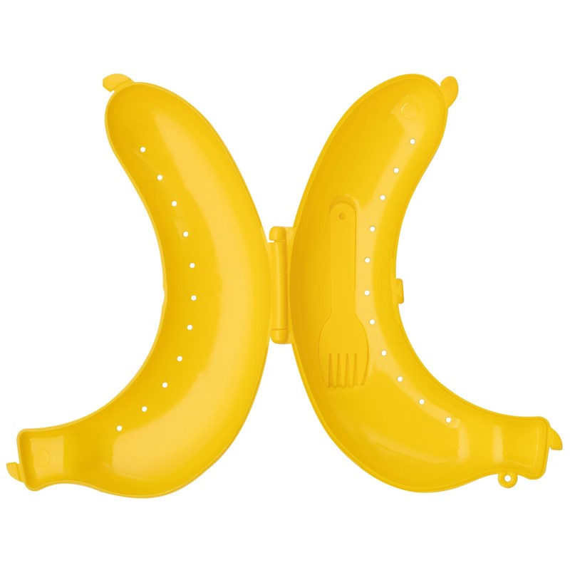 Hardys Banana Holder - Durable Lunch Box, Snack Containers, Airtight