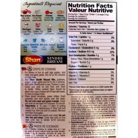 Shan Sindhi Biryani Masala- 1.75 Oz (3 Pieces)