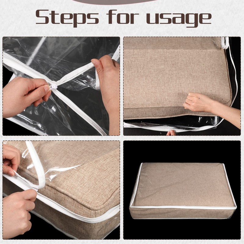 Geetery Plastic Sofa Seat Cushion Covers Sofa Covers PVC Waterproof