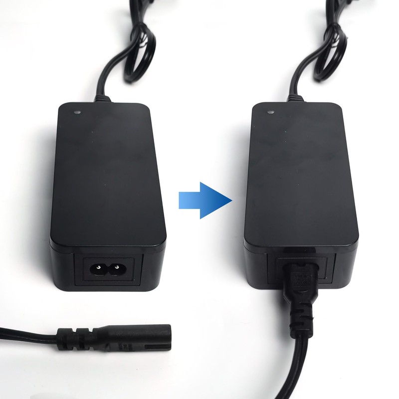 12V Car Refrigerator AC Power Adapter, 110V-240V Power Supply Cord,