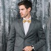 YQQYG Sequin Bow Tie, Gold Bowtie for Men Bow Ties