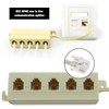 The Lord of the Tools 2PCS Five Way Telephone Splitter