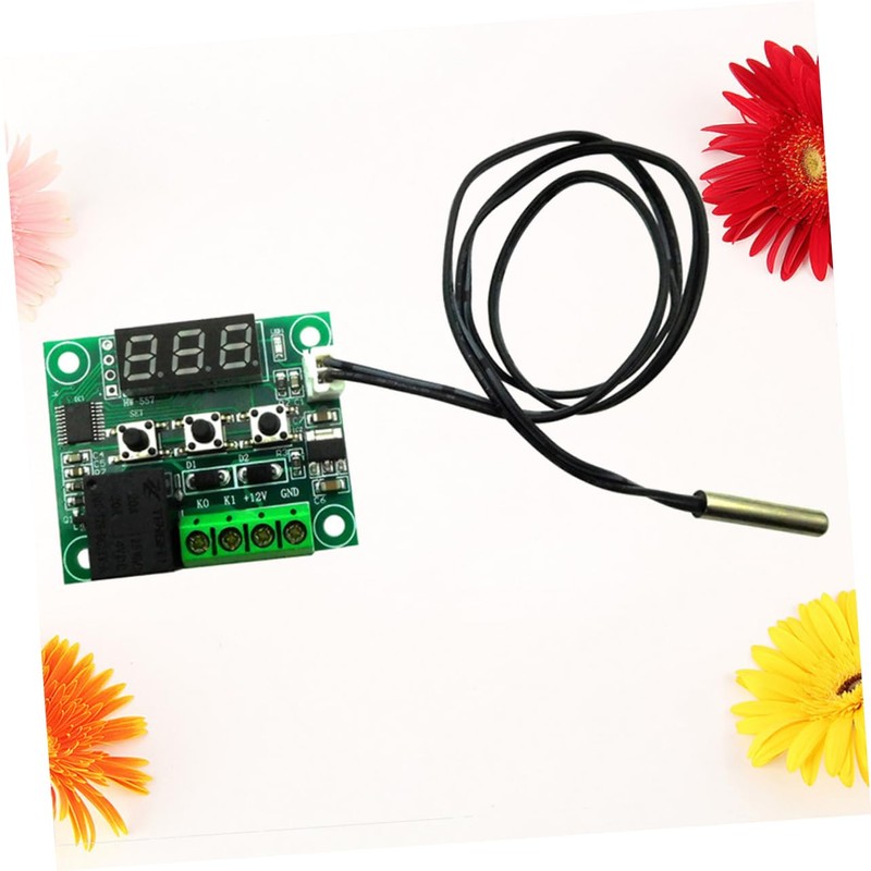 LALAFINA Programmable Thermostat with LED Display Smart Digital Temperature Controller