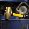 ABC HAMMERS Brass Hammer - 3 lb. USA Made Non-Sparking
