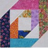 Unbranded 12 Pineapple Blossom Quilt Top Fabric Blocks Squares